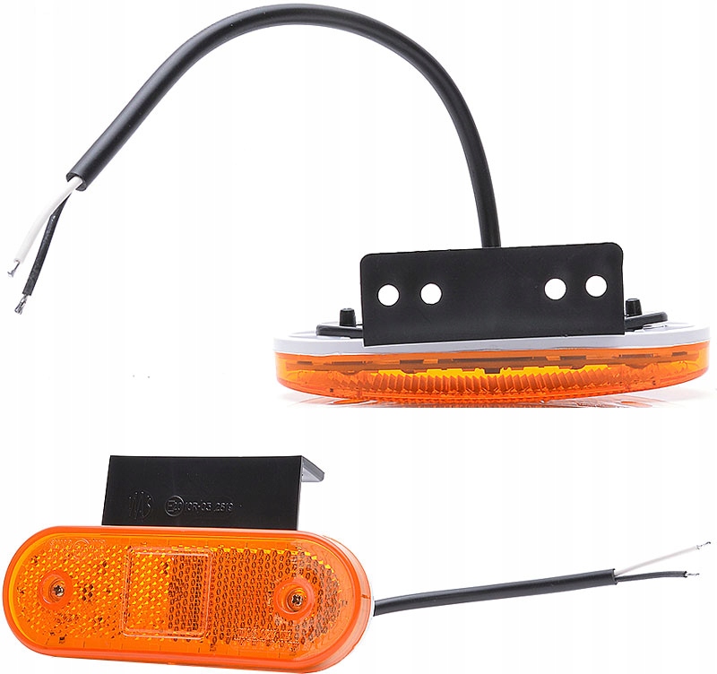 

Lampa Obrysowa Boczna Led 12/24V Pomarańczowa Waś