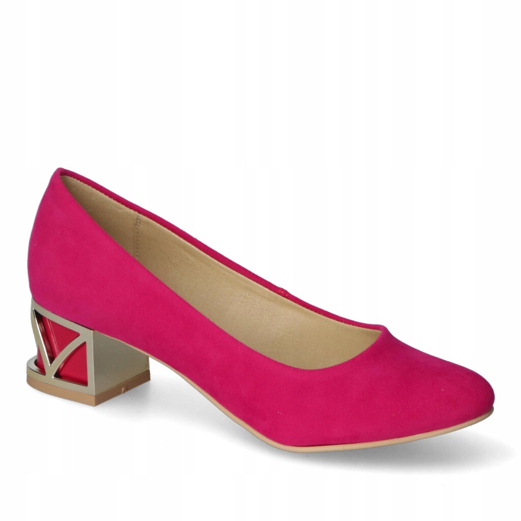 Boty Tuomo Fuchsia Semiš 41