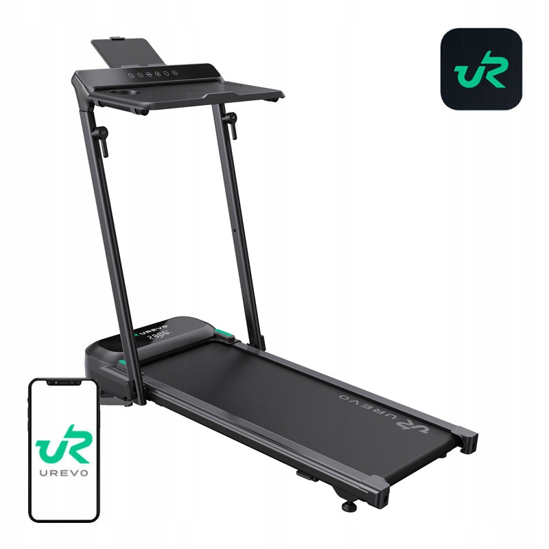 Urevo Foldimix 5L Běžecký pás pro domácnost Elektrický skládací odpružený do 136 kg