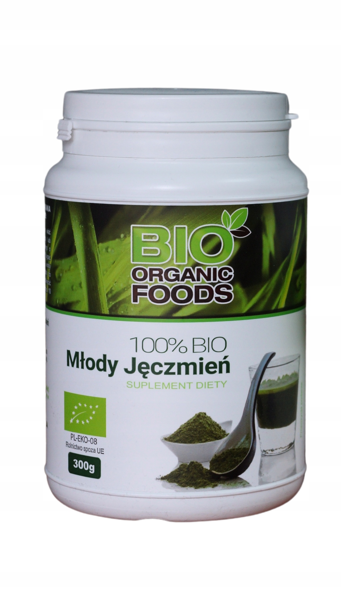 Levně 100% Bio Mladý ječmen, prášek 300 g