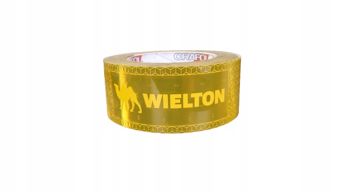 

Taśma Odblaskowa Żółta Z Logiem Wielton Orafol