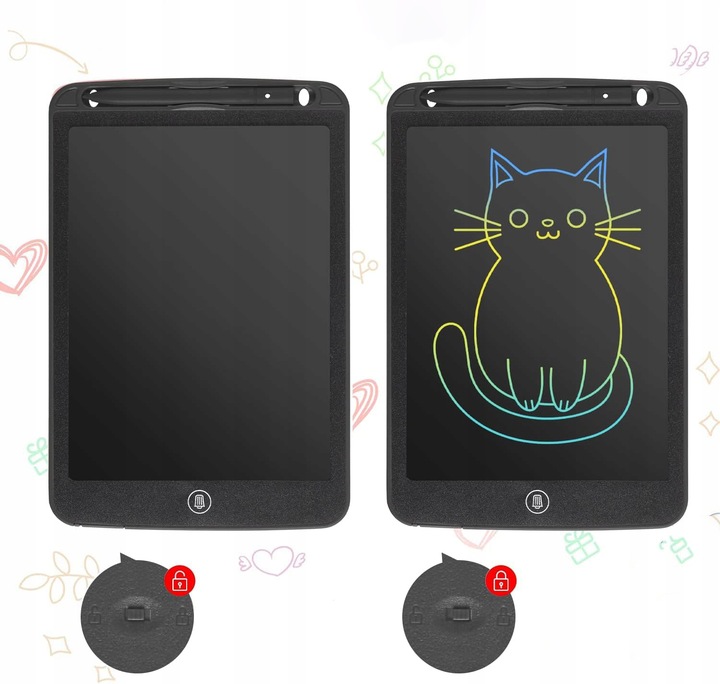 DUŻY TABLET GRAFICZNY DO RYSOWANIA RYSIK ZNIKOPIS TABLICA NOTATNIK LCD XXXL Marka inna