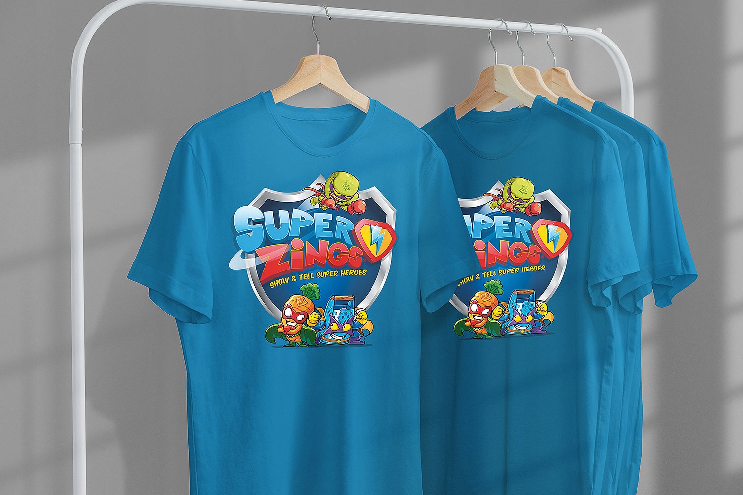 T-SHIRT KOSZULKA DLA DZIECKA SUPER ZINGS 128 SUPER JAKOŚĆ Rozmiar S