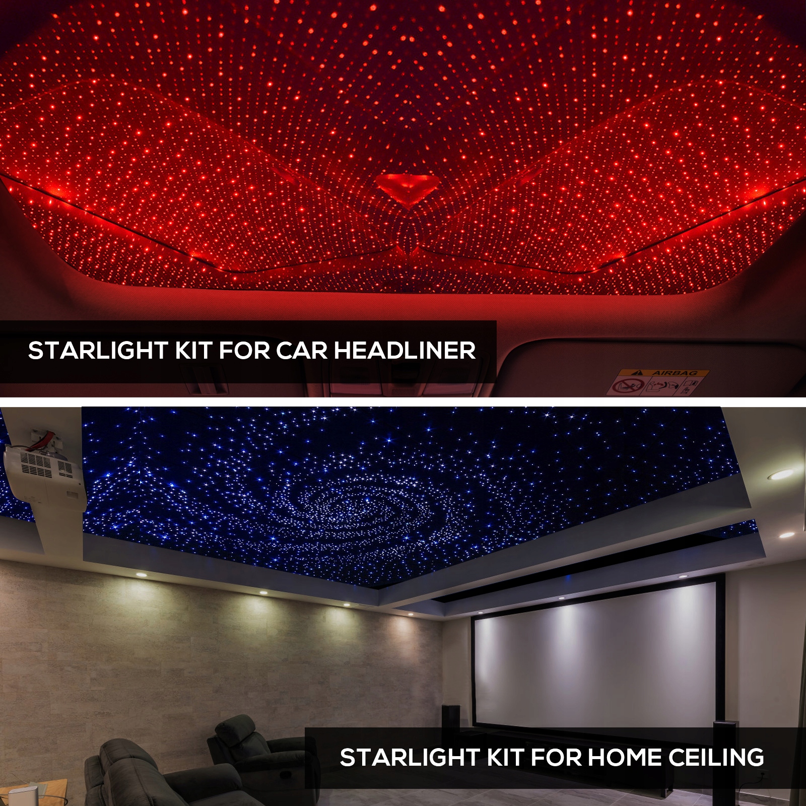 1 ZESTAW ZESTAWU OŚWIETLENIA PODSUFITKA SAMOCHODU ZESTAW OŚWIETLENIA Rodzaj inny