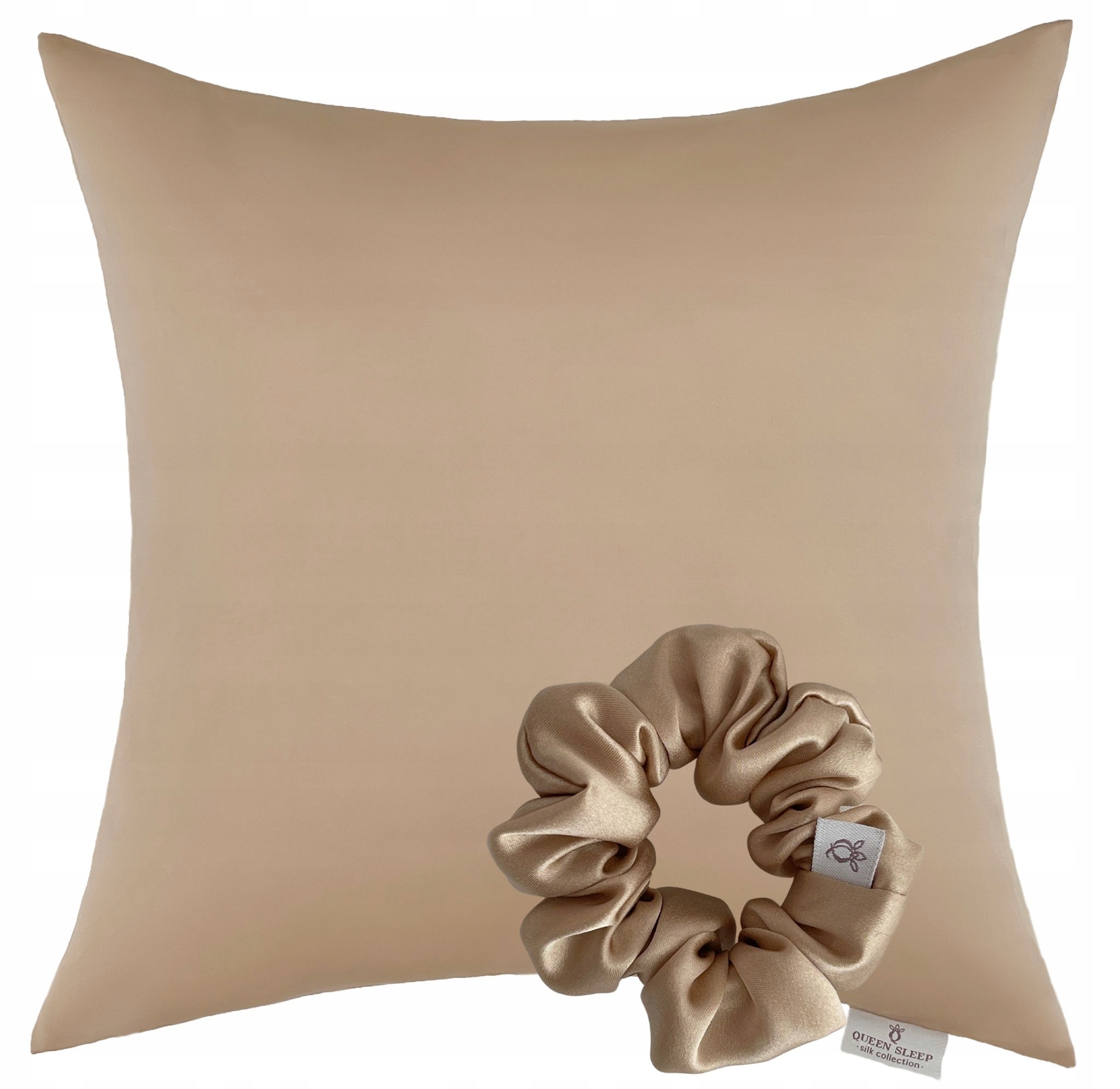 

Poszewka Jedwabna 40x40 z Bawełną, Jedwabna Gumka