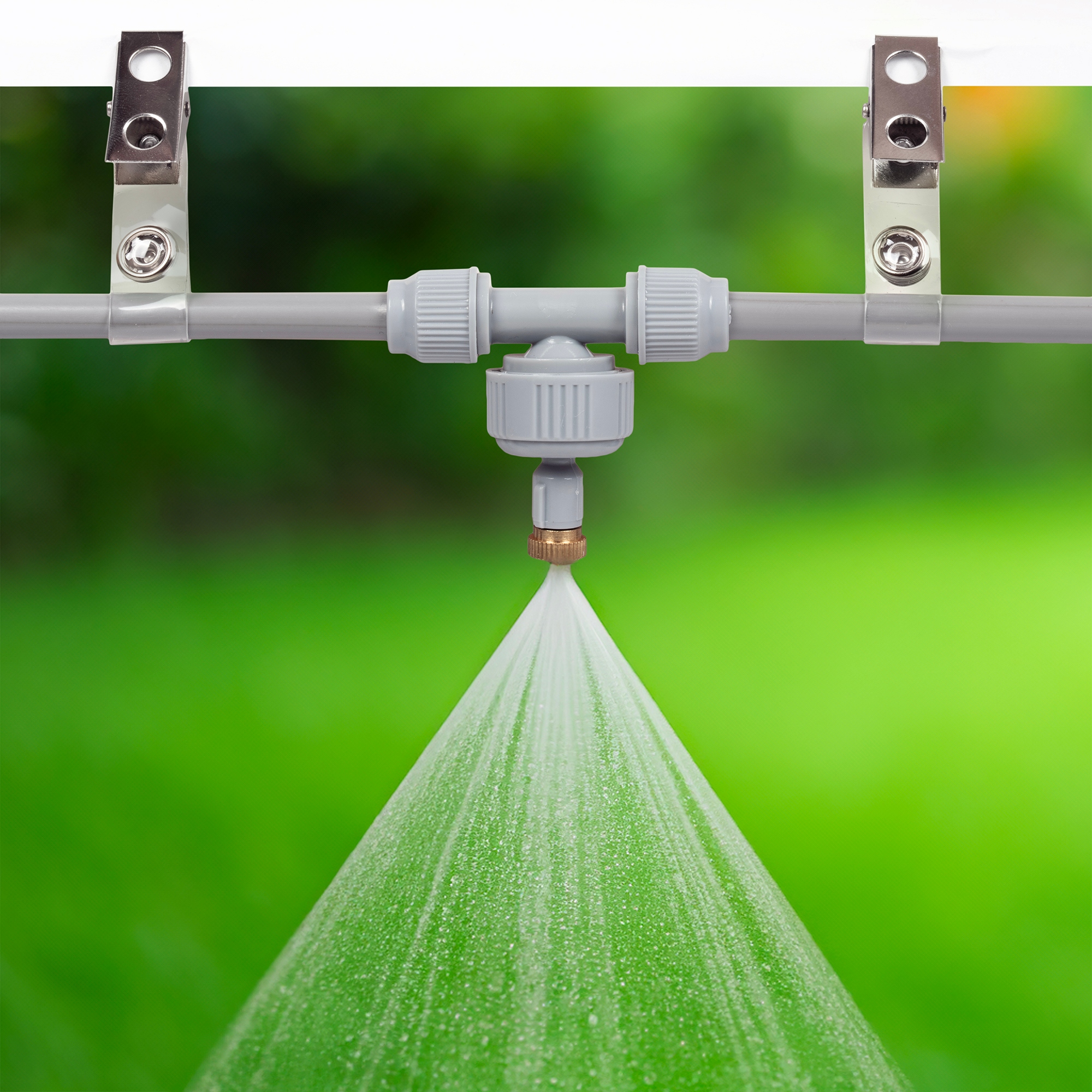 Kurtyna wodna do ogrodu mgiełka PRO 10m + 6 dysz