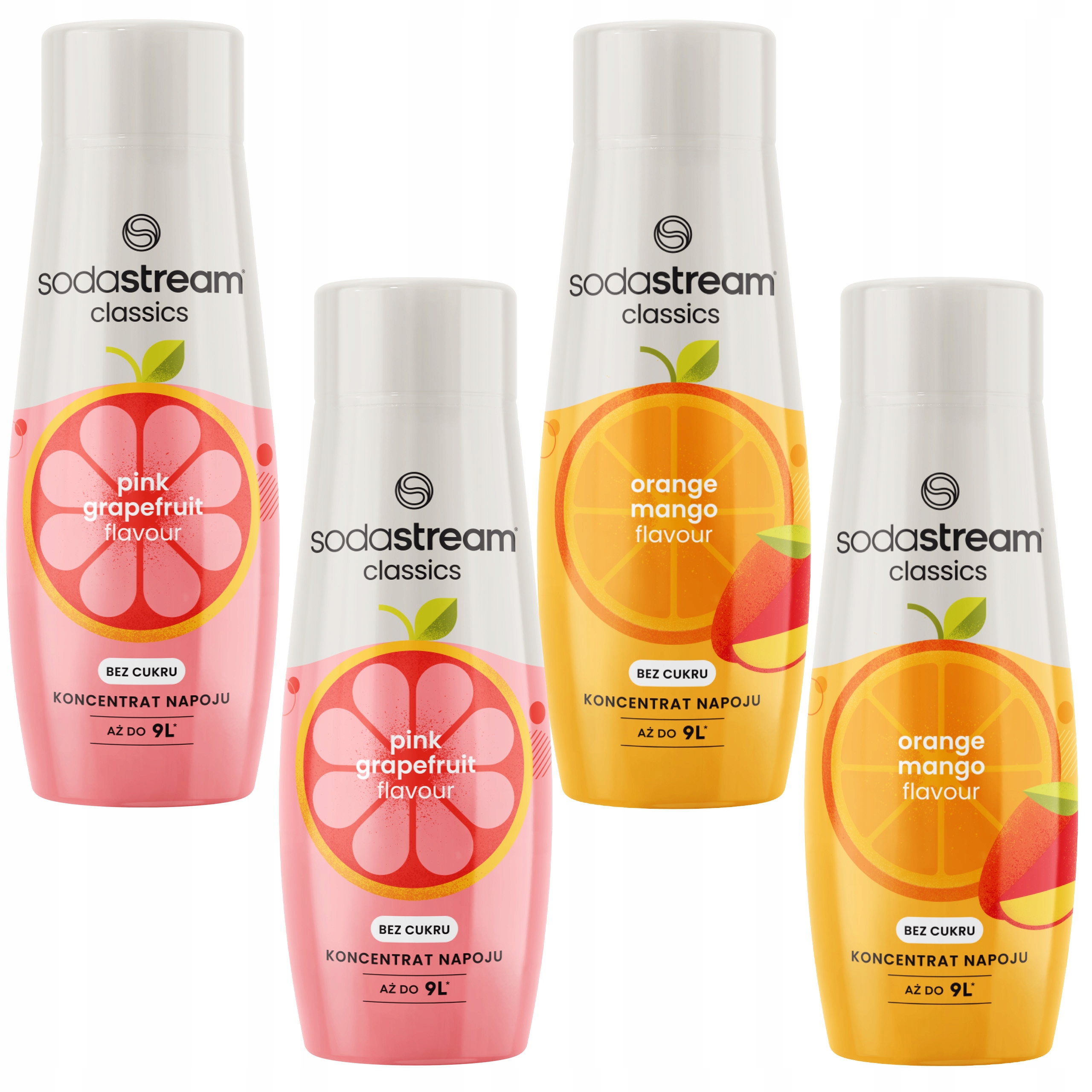 Levně Sodastream Sada koncentrátů 2 příchutě po 2 sirupech