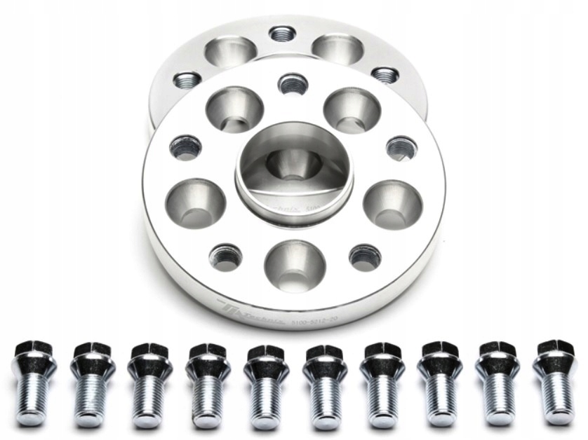 

Adaptery zmieniające rozstaw śrub 5x100/5x112 20mm