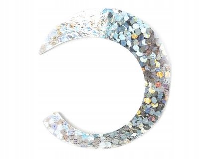 Ogony Pacchiarini Wiggle Tails w rozmiarze S 40406 Holographic Silver