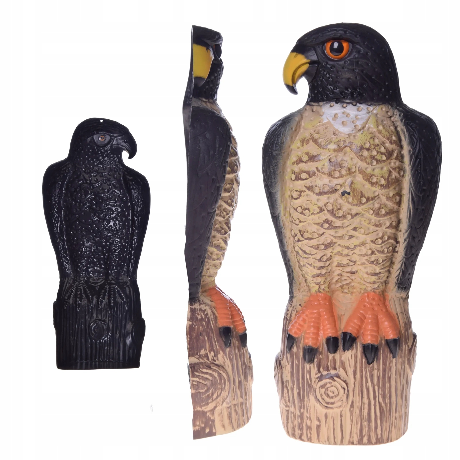 DUŻY SOKÓŁ JASTRZĄB ODSTRASZACZ PTAKÓW GOŁĘBI SZPAKI