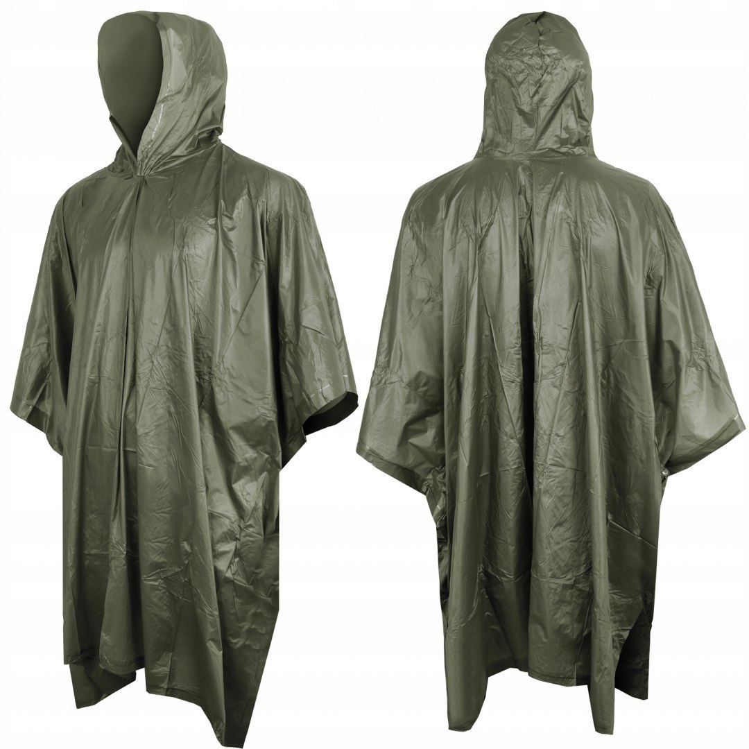 

Peleryna Przeciwdeszczowa Mfh Poncho Vinyl Olive
