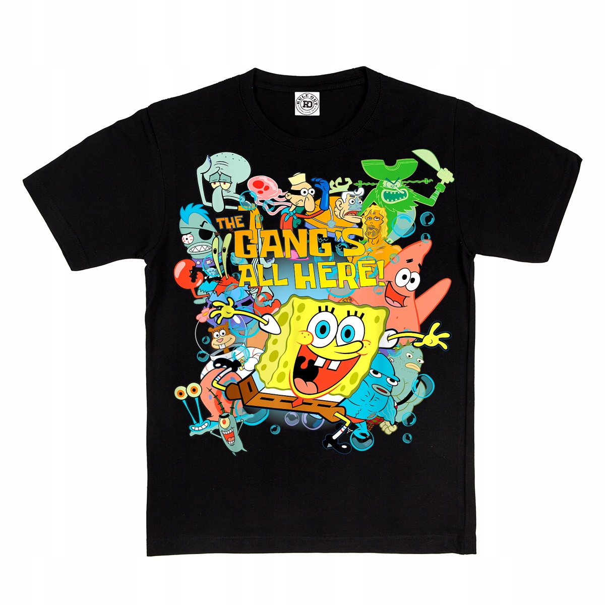 

Dziecięca Koszulka Bawełniana Bajka Spongebob