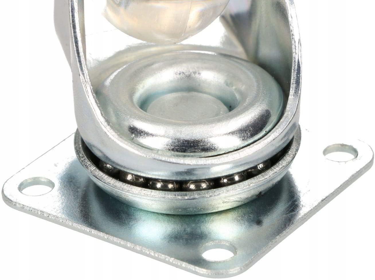 KÓŁKO OBROTOWE MEBLOWE PRZEŹROCZYSTE Ø50 HAMULEC Rodzaj skrętne z hamulcem