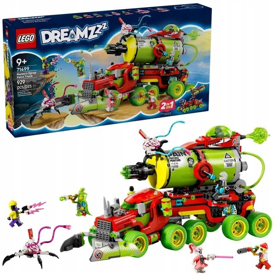 Lego(r) Dreamzzz 71499 Sprejový náklaďák Mateo