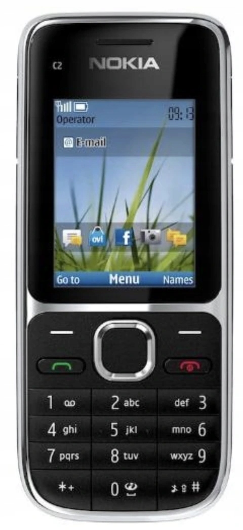 Mobilný telefón Nokia C2-01 64 Mb 64 Mb 3G čierny Pl/hu
