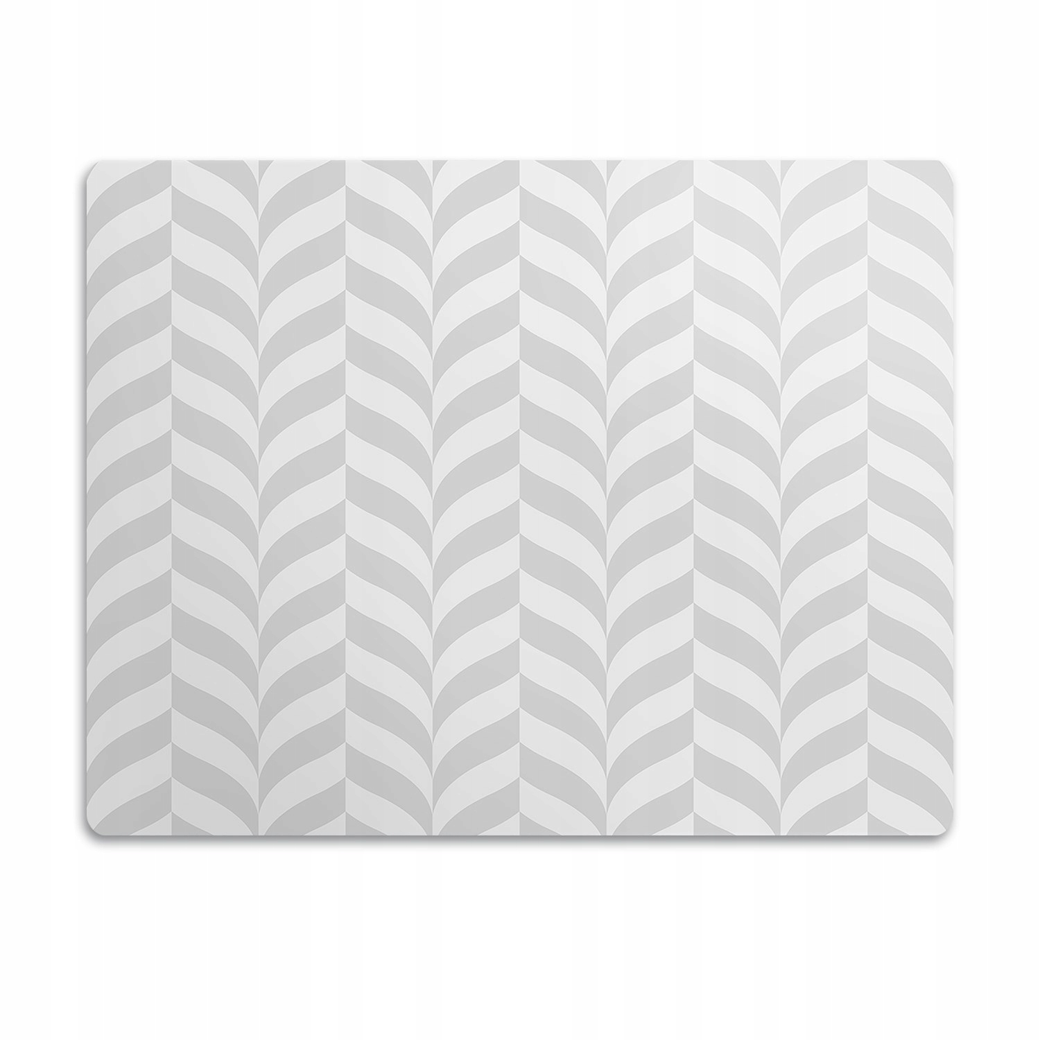 Levně Ochranná podložka pod misky pro psa Šedá iluze 90x60