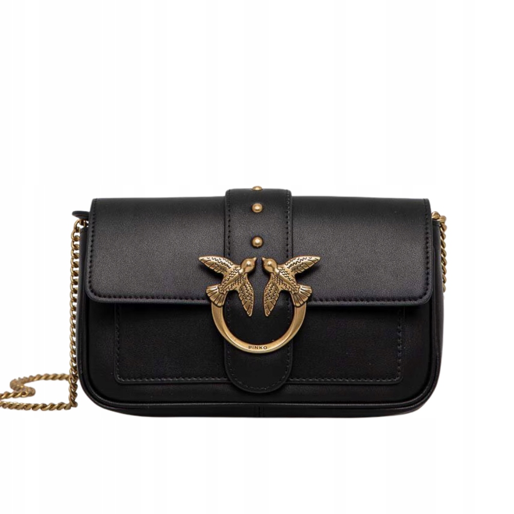 Pinko Černá dámská psaníčko Love One Pocket C