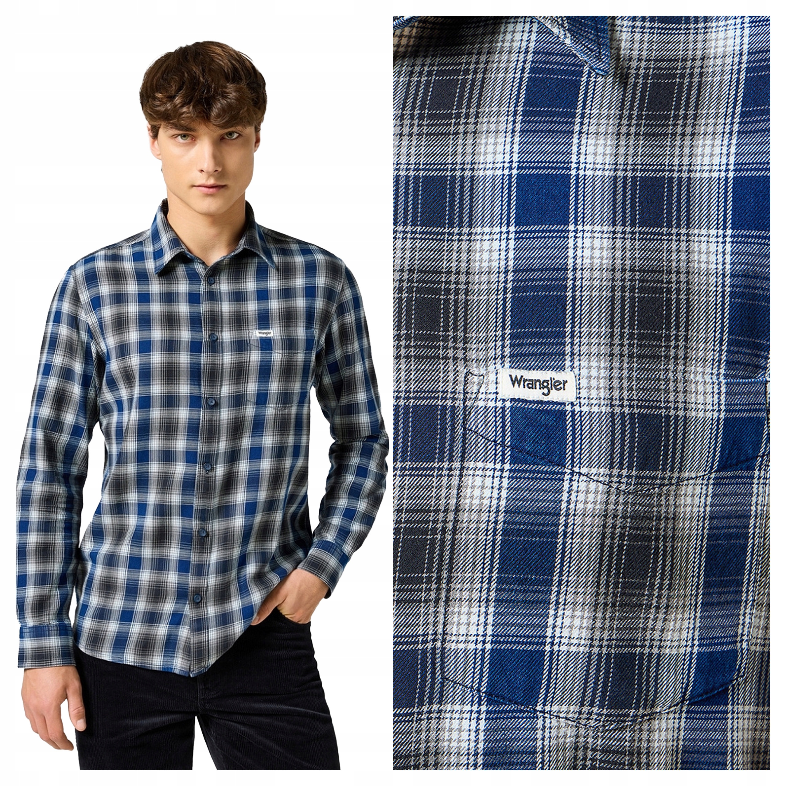 Wrangler 1PKT Shirt S Pánská košile