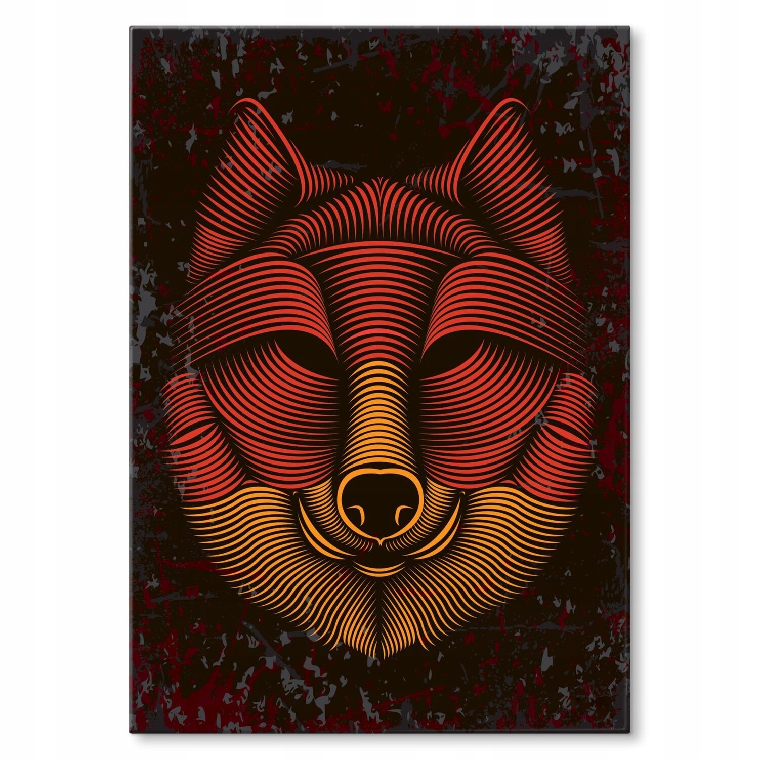 Kovový plakát Liška Szyld Plech 30 x 42 cm Dárek