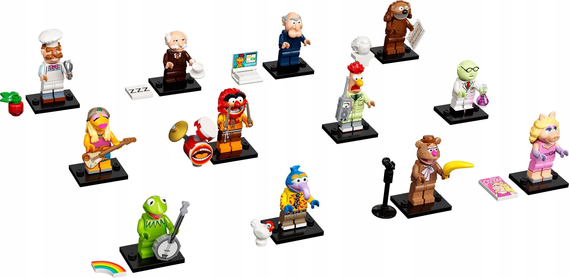 

Lego 71033 Muppety Komplet 12 figurek Cała Seria