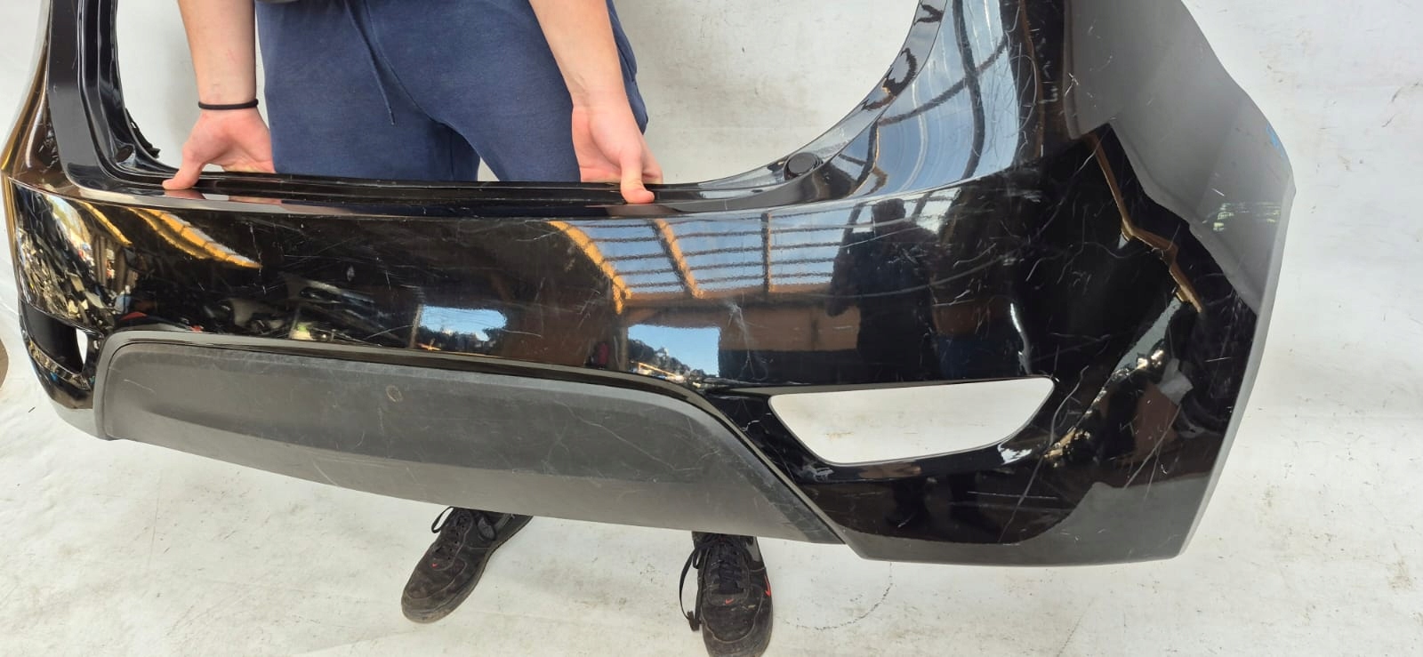 HYUNDAI IX20 10- bumper rear part rear 86611-1K000