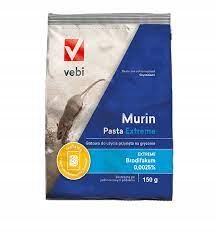 

Trutka na myszy i szczury Vebi 150g trucizna Pasta