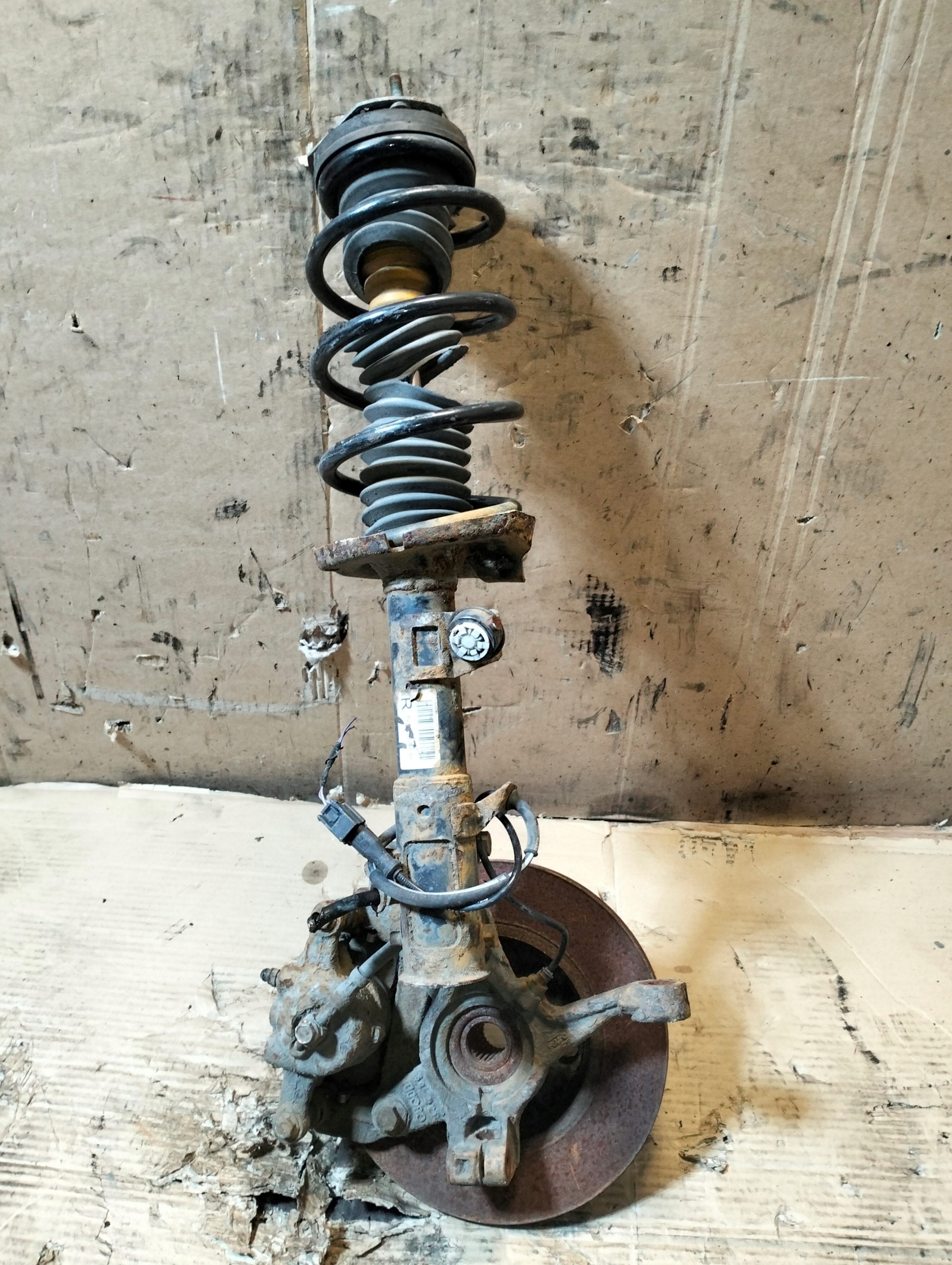 shock absorber McPherson caliper right front FORD FIESTA MK7 09r 1.4B