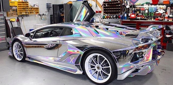 HEXIS HX30SCH01B Super Chrome Silver 137cm x 50cm Color silver