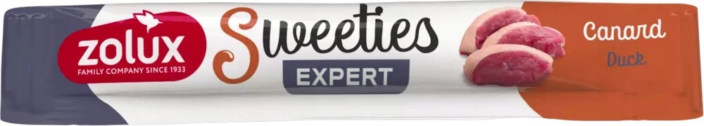 Levně Zolux Krémový Pamlsek psy Sweeties s kachnou 14 g x 48