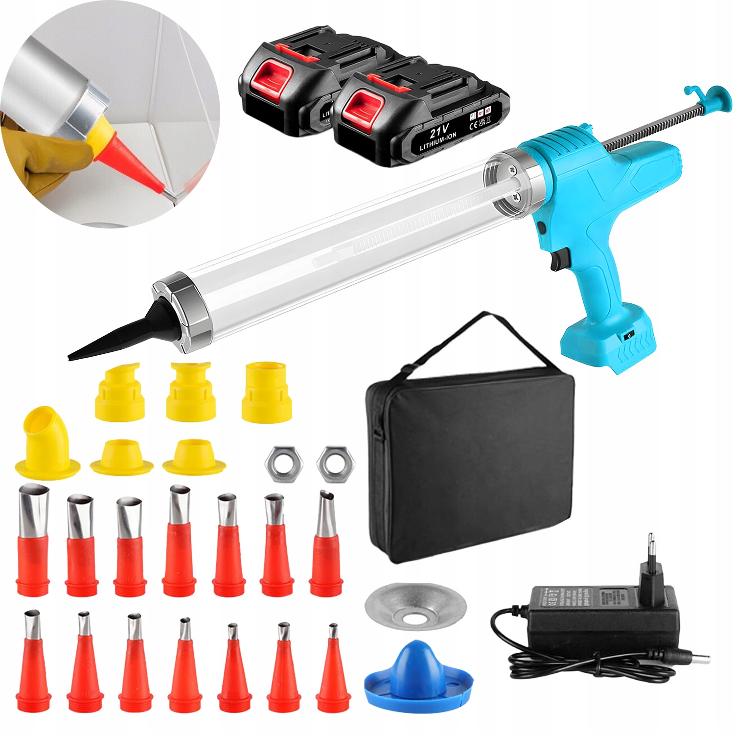 Bezdrátová Horkovzdušná Lepicí Pistole Pro Akumulátor Makita 18 V