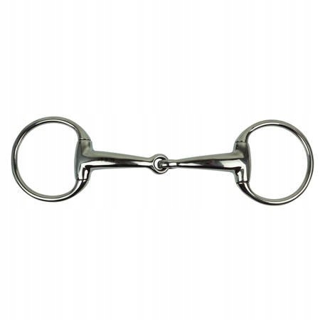 Udidlo pro koně York anatomická, jednotlivě lámaná, olivová, 17 mm, 11.5 cm