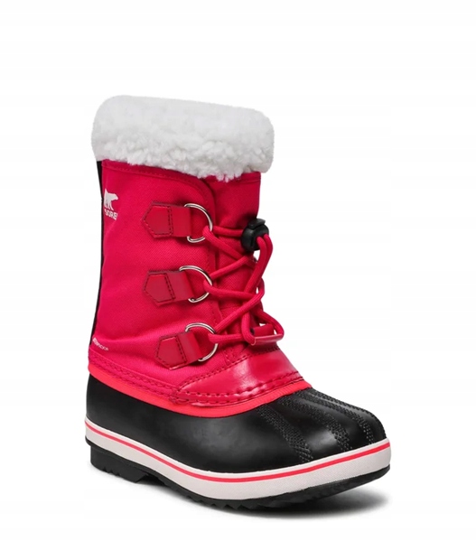 Sorel Śniegowce Childrens Yoot Pac Nylon Wp NC1962-600 Różowy roz 26