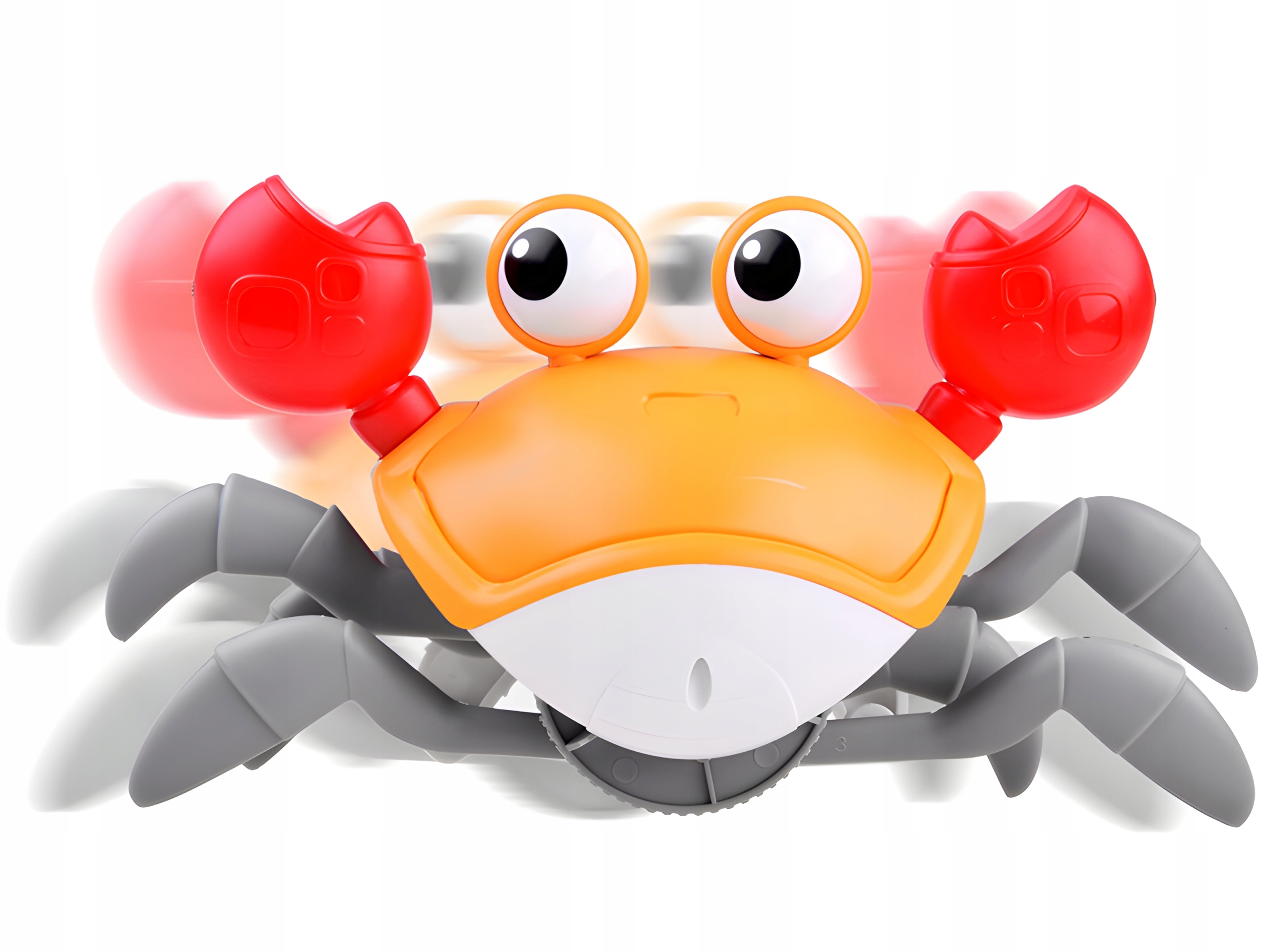 Pełzający KRAB Uciekający Interaktywna Zabawka LED + BATERIE XXL Marka inna