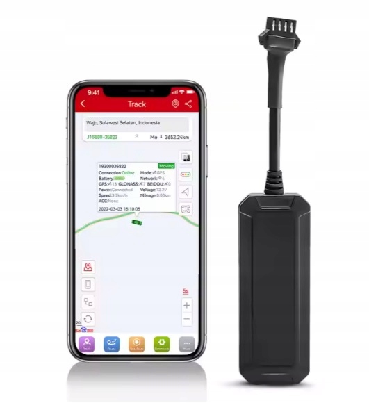 Lokalizator Gps odcięcie zapłonu paliwa śledzenie pojazdu