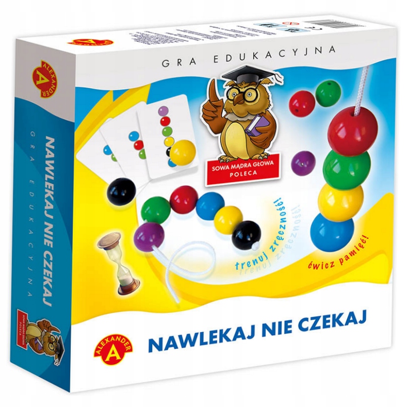Nawlekaj nie czekaj Gra planszowa Alexander