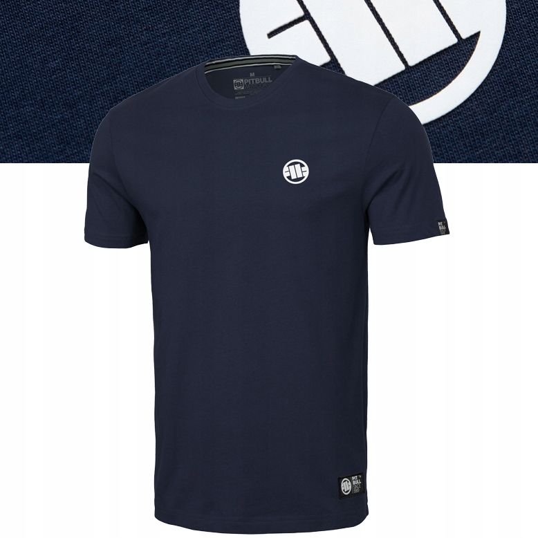 Męska Koszulka Pitbull Small Logo T-shirt Małe Logo Basic