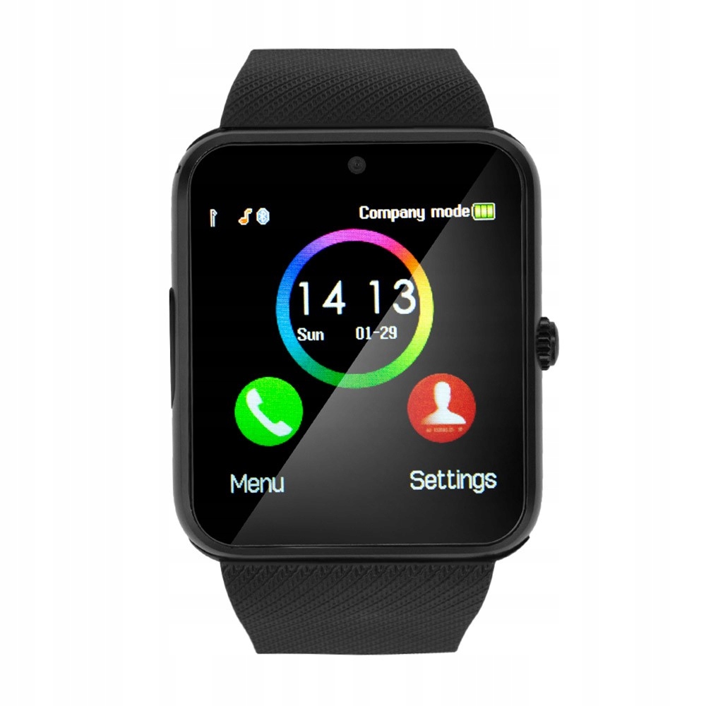SMARTWATCH ZEGAREK RONEBERG RG08 SIM KAMERA Kolor czarny