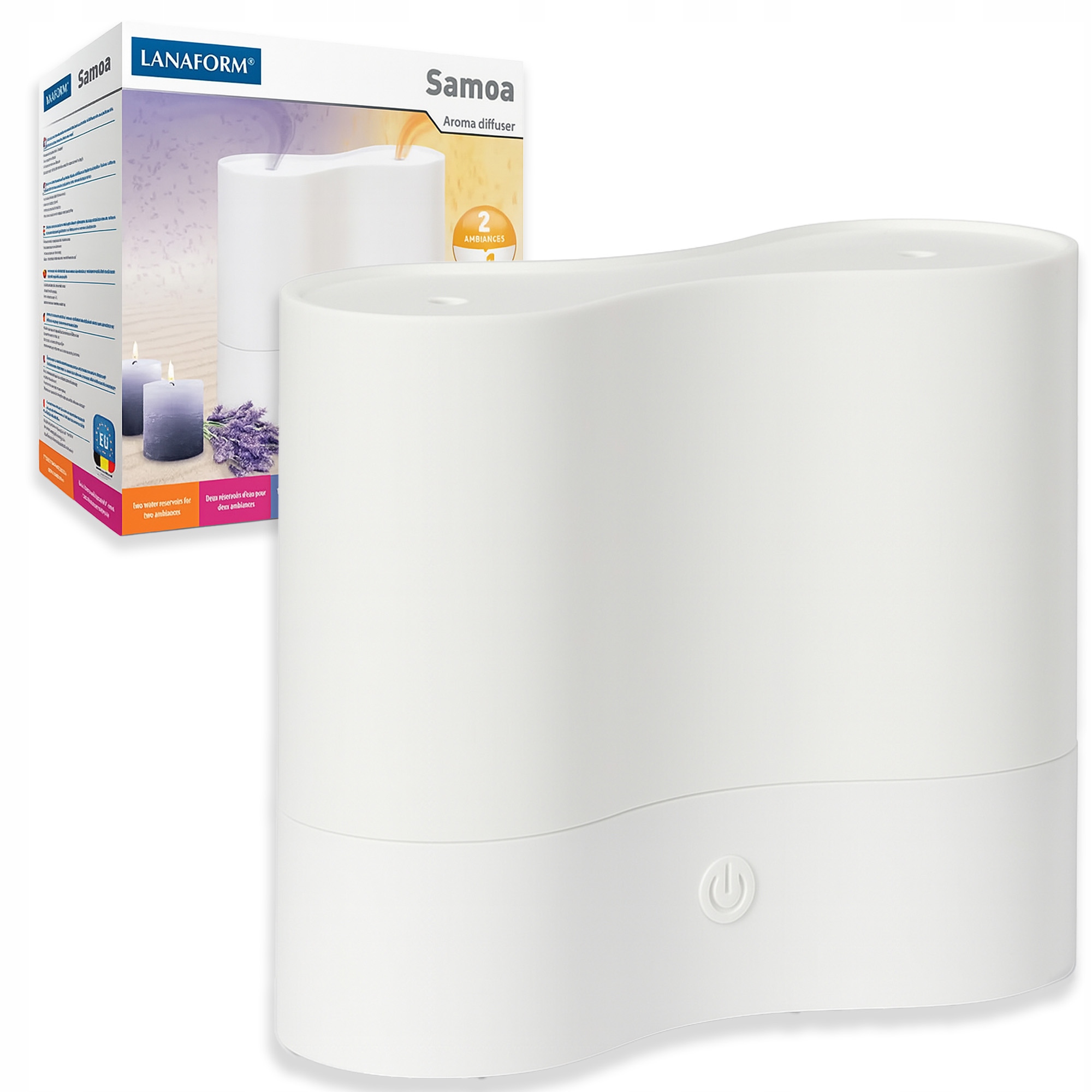 Difuzér Ultrazvukový zvlhčovač vzduchu pro esenciální oleje Ionizátor