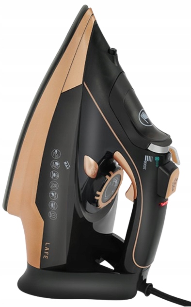 Żelazko 3000W ceramiczna stopa strażak blokada kapania ciągły wyrzut pary