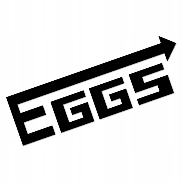 

Eggs Naklejka tuning firma wlepka 15 cm