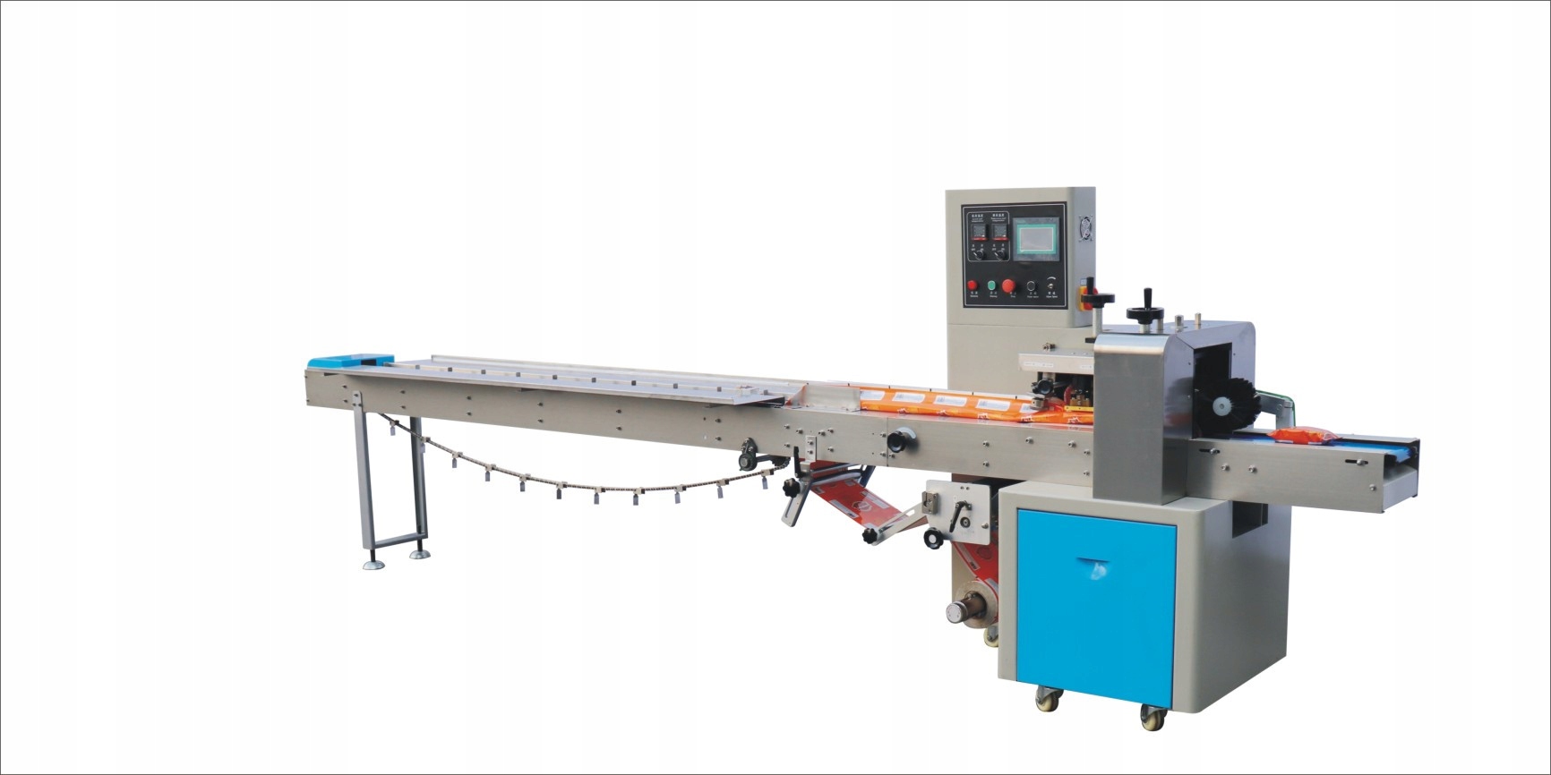 Flow-pack SD-120-350X do batoników szybki automat LINIA SZYCIA