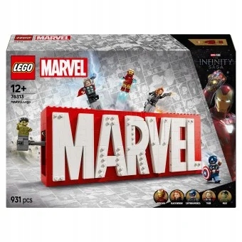 Lego 76313 Marvel Logo Marvel s minifigurkami