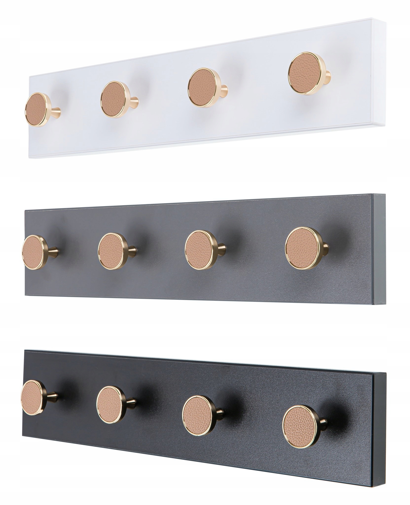 Wieszak ścienny S kolory wybór/okrągła PZ beż Marka bez marki