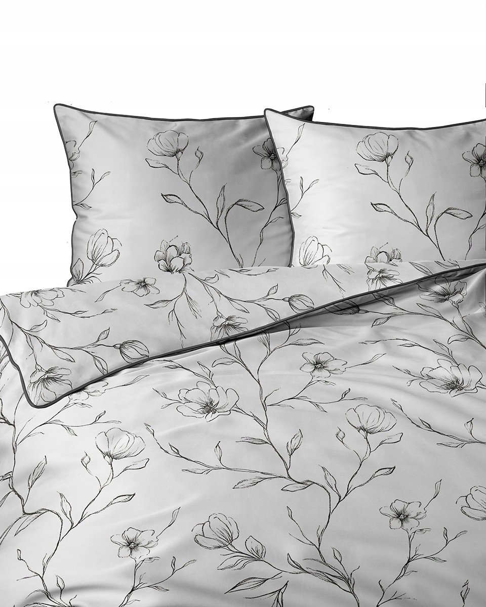 Pościel bawełniana Perkal 160x200cm z lamówką luksusowa Torebka