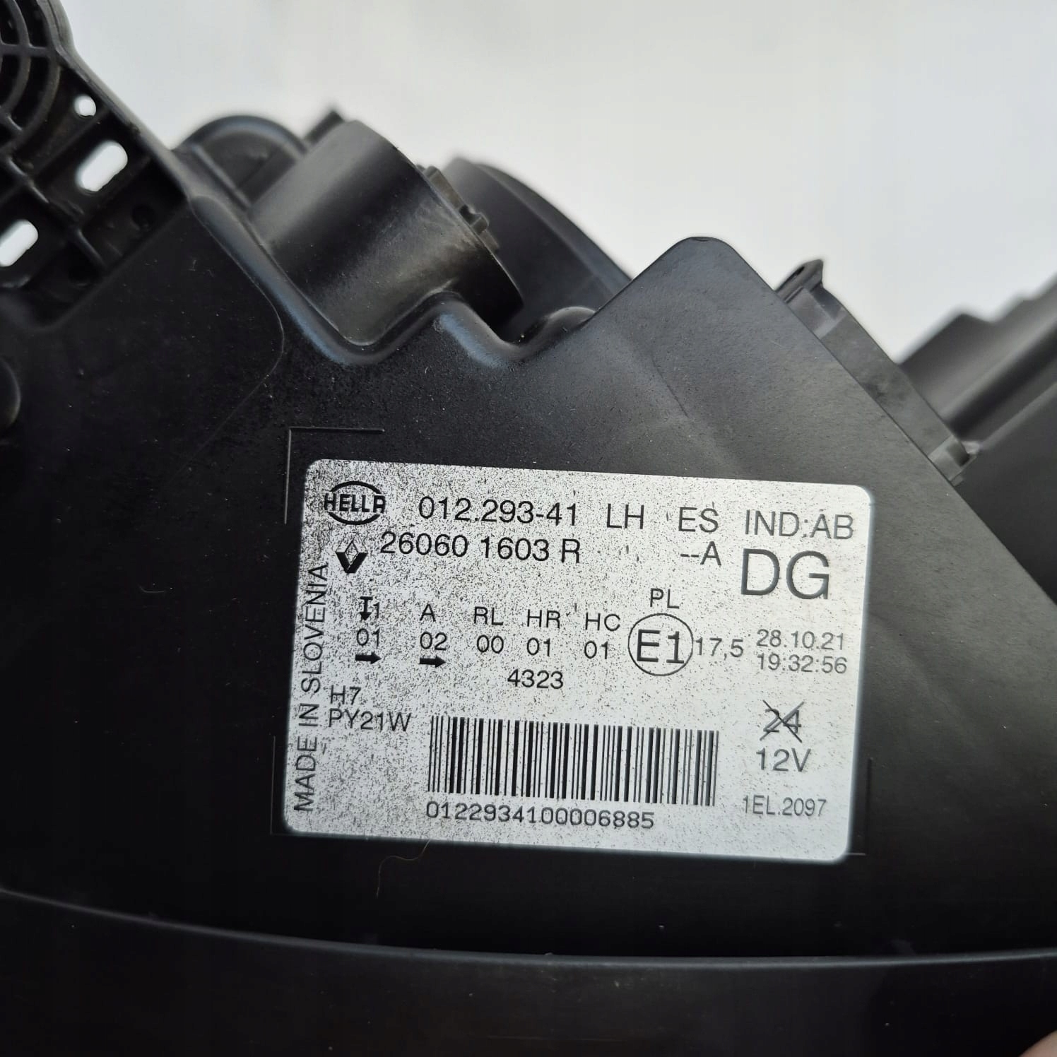 RENAULT SCENIC IV 4 16- light left front front lens LED 260601603R