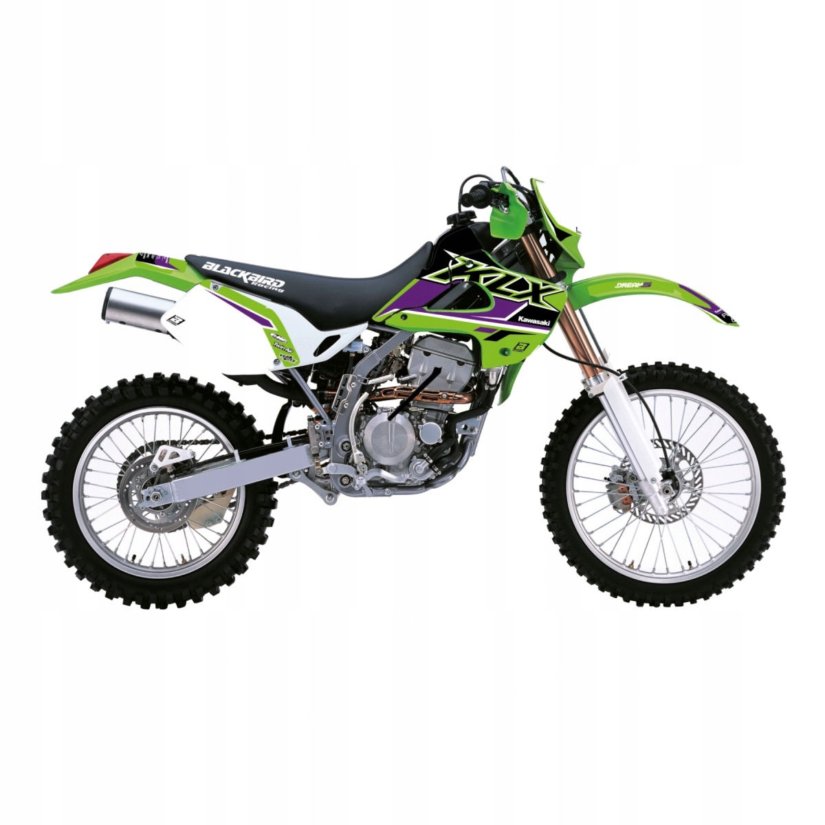 Blackbird Sada Nálepiek (oklein) Kawasaki Klx 300 '97-'08 Dream 5