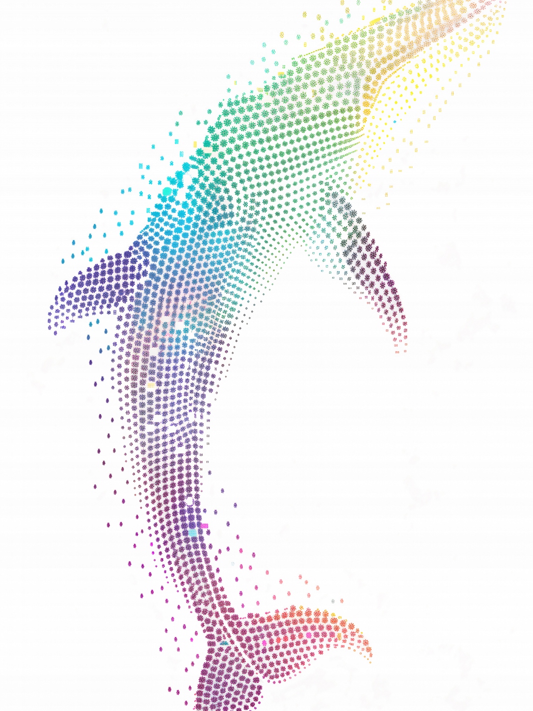 Plakát 75x100 cm Spektrum oceánu