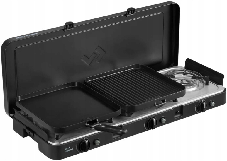 Plynový 3-HOŘÁK Piezo Cadac 3 Cook Turbo Ffd Deluxe 30 mbar