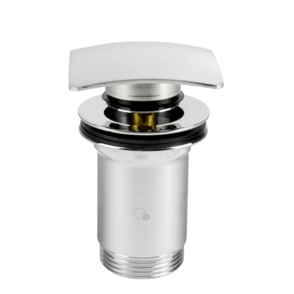Spúšťač s automatickým korkom 1 1/4 štvorcový Diamond strieborný