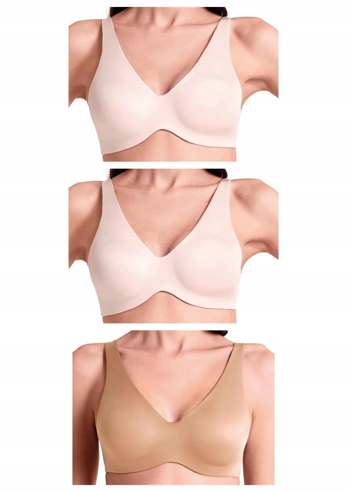 Lormar Ultra podprsenka 3 ks 2x talco zlatá 70C